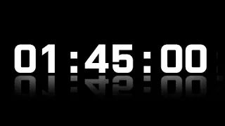 1 Hour 45 Minute Timer Alarm