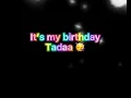 Download Lagu It’s my birthday tadaa 🥳🥳