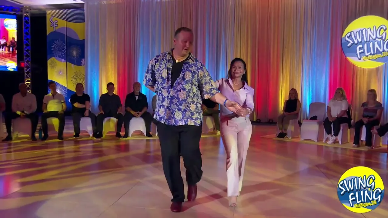 Swing Fling 2023 Masters Jack & Jill Keith Stremmel & Kim Bass