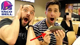 TRYING SECRET MENU ITEMS AT TACO BELL HEADQUARTERS