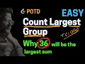 Count Largest Group Leetcode 1399 Leetcode POTD