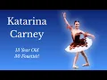 13 Year Old Does 30 Fouettes ft Katarina Carney