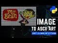 Convert Image into ASCII Art using Python 3 lines Python tutorials Codex Python