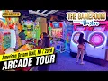 The Gameroom Powered By Hasbro arcade tour American Dream Mall July 2026 new 4K full walkthrough