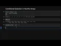 Conditional Selection in NumPy Arrays - Python for Data Science and Machien Learning