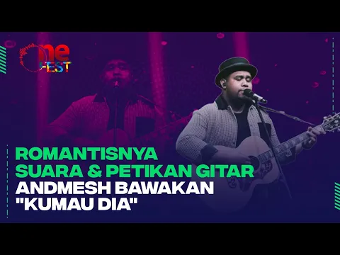 [Vertical Video]  Romantisnya Suara dan Petikan Gitar Andmesh Bawakan "Kumau Dia"  | One Fest