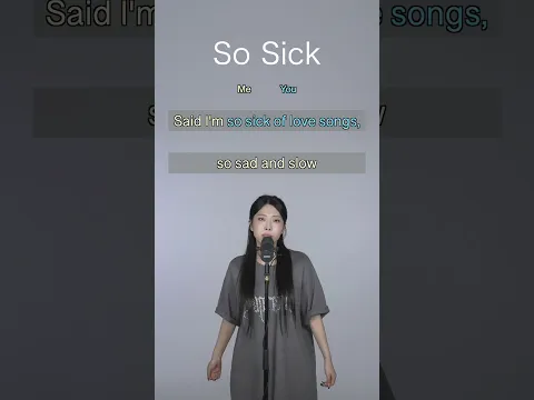 Ne-Yo - So SickㅣSinging Duet Challenge 🎤 | Sing with me