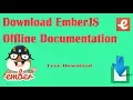 How to Download Emberjs Offline Documentation - Free