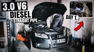 straight piping the 3 0 v6 a5 this is going to sound mental 