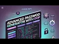 Advanced Password Generator with JavaScript OOP Step-by-Step Guide