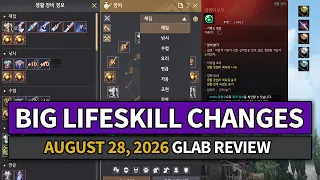 HUGE Lifeskill Changes This Week Global Lab Review Black Desert