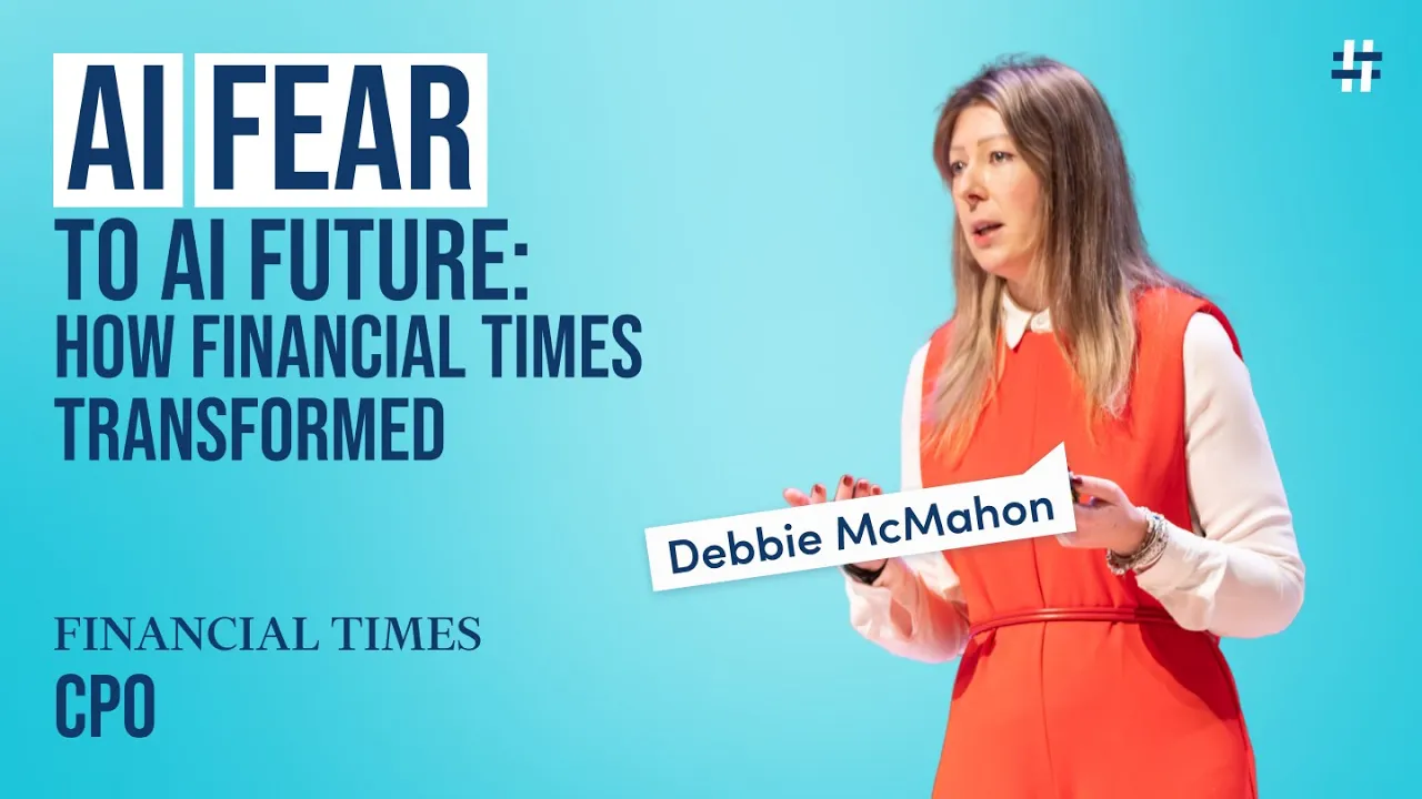 Video: London 25' Debbie McMahon - Augmenting Your Product’s Value Proposition with AI - YouTube thumbnail