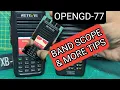 RT3S - OPENGD77 BAND SCOPE SATELLITE TRACK in Colour