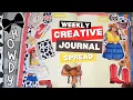 Journal with Me Western Sticker Spread