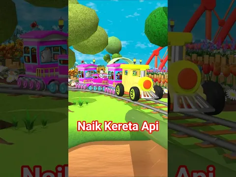 🚂🎶 Kereta Api Melaju! Lagu Anak yang Menyenangkan Naik Kereta Api