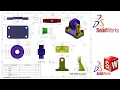 Solidworks assembly drawing exercises Belt Roller Support Assembly