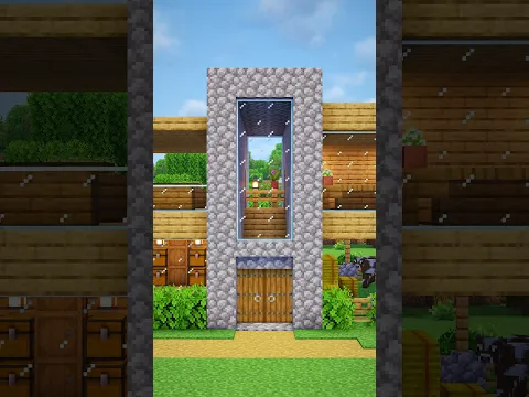 Minecraft Starter Moden House #shorts