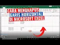Download Lagu Cara Menghapus Garis Horizontal di Microsoft Excel