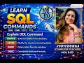 DDL SQL COMMAND CREATE ALTER DESC DROP SQL DATABASE CLASS12 COMPUTERSCIENCE CBSE