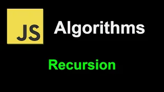 Recursion JavaScript Algorithms