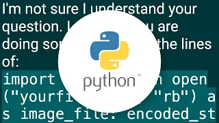 Encoding an image file with base64