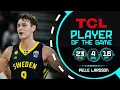 Download Lagu Pelle Larsson (23 PTS) | TCL Player Of The Game | GBR 🇬🇧 vs SWE 🇸🇪 | FIBA EuroBasket 2025