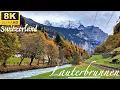 Download Lagu [ 8K ] LAUTERBRUNNEN Village Switzerland | A Paradise on Earth | Walk Tour | 8K UHD Video