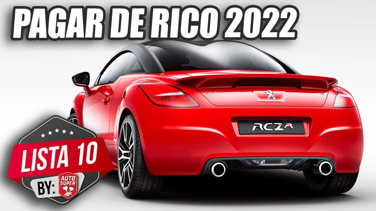 10 CARROS PRA PAGAR DE RICO EM 2022