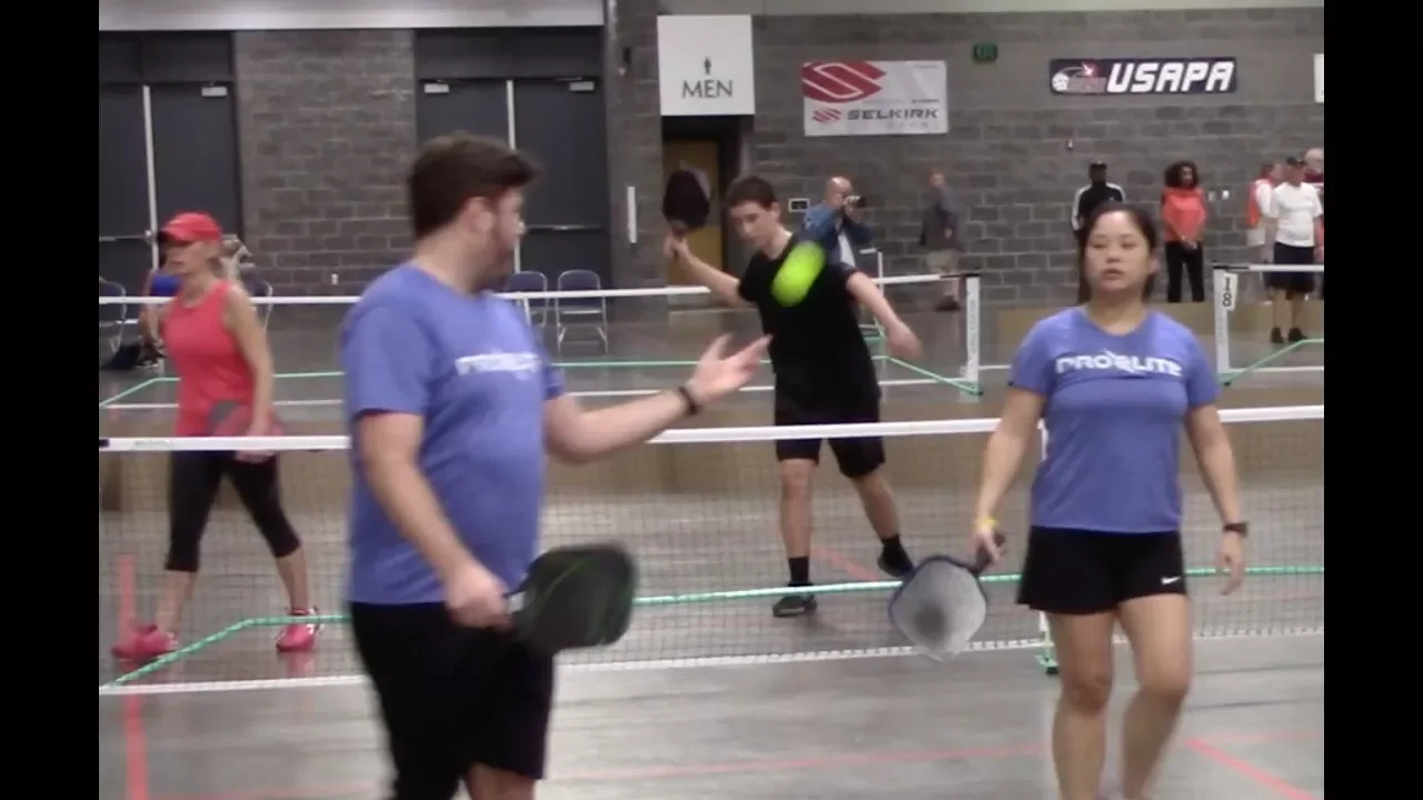Mid-America Pickleball 19+4.5/5.0MX 1/4 Final Clayton/Jennifer Edwards v Dylan/Cindy Frazier