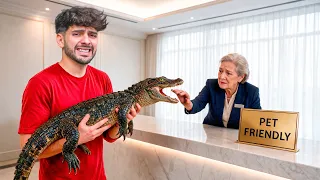 🚨Voy a Restaurantes con Peligrosos Animales🚨