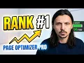 How to Rank Full On-Page SEO Tutorial using Page Optimizer Pro