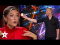 Download Lagu Where Are The Cards Coming From!? 1st GOLDEN BUZZER on Sweden's Got Talent | Magicians Got Talent