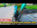 Kolong Jembatan Jalan Jejalen Kali Buwek Dibongkar Beko