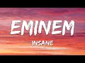 Lagu Eminem - Insane (Lyrics)