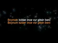 İbrahim Tatlıses - Vur Gitsin Beni (Orjinal Karaoke)