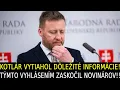 Download Lagu Kotlár vytiahol dôležité informácie! Tým vyhlásením zaskočil novinárov!
