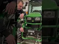 Heavy Hitch Front Weight Bracket JD Sub Compact Tractor