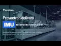 Automated IMU assembly line Achieving high precision high mix high volume manufacturing