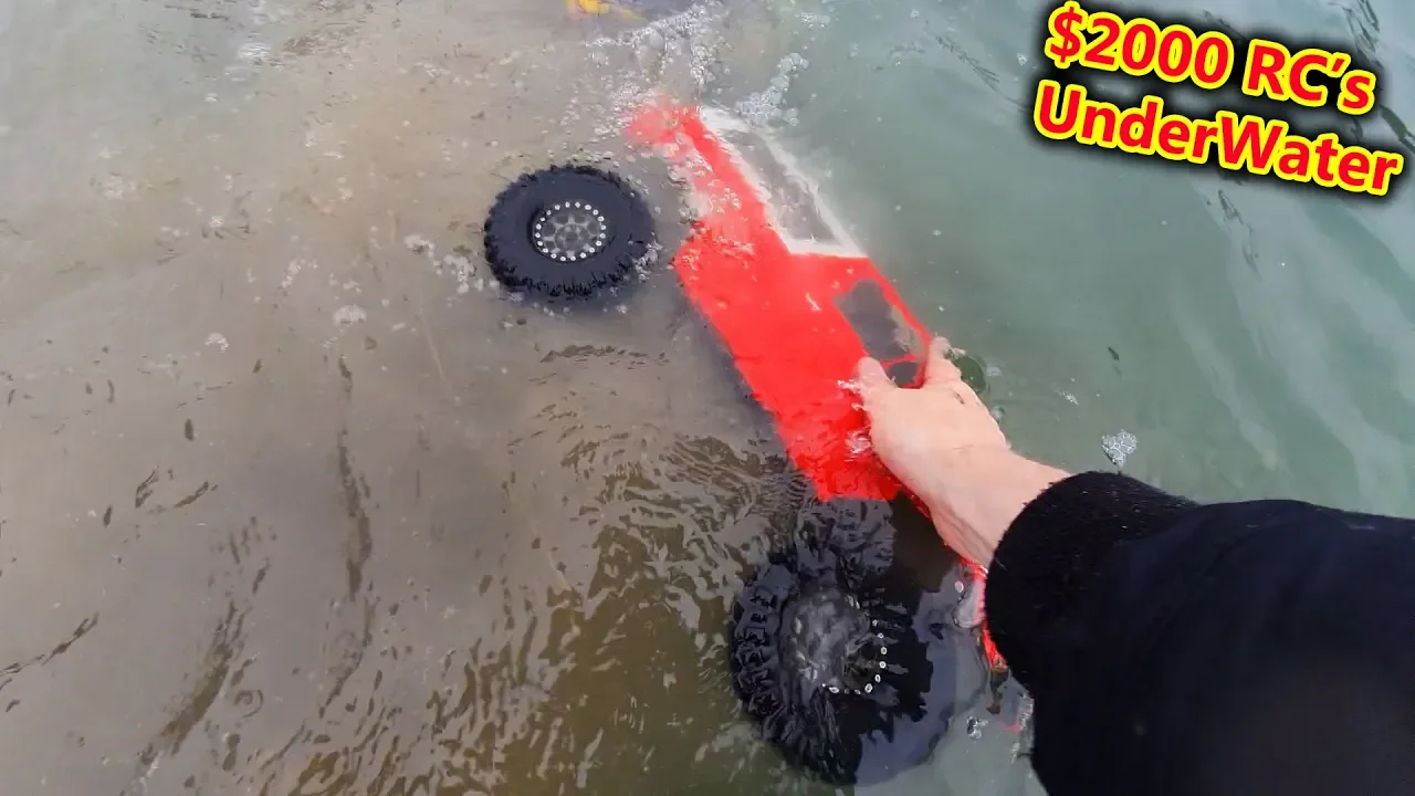 Traxxas TRX-4 Underwater Driving will they survive?