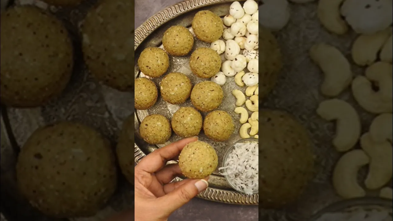 Eat 1 Ladoo Everyday   Stops Hairfall in 15 Days   Rich in Iron, Calcium, Magnesium #shortsvideo