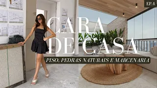 EP 4. - Pedras naturais, estofados e churrasqueira… | Nah Cardoso
