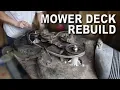 How to Rebuild a Mower Deck - Craftsman LT 1000