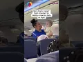 Download Lagu Flight attendant helps screaming baby on flight #shorts