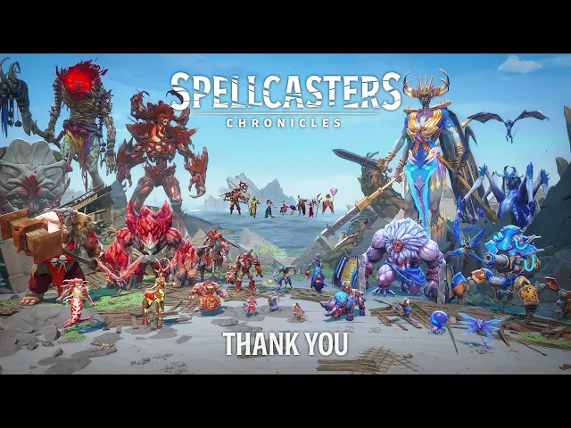 THANK YOU | SPELLCASTERS CHRONICLES