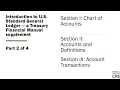 Basics of the USSGL Part 2 Structure and Chart of Accounts