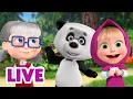 Download Lagu 🔴 AO VIVO  Masha e o Urso 🐾✨ As Patas Corajosas 💛🐾 Masha and the Bear