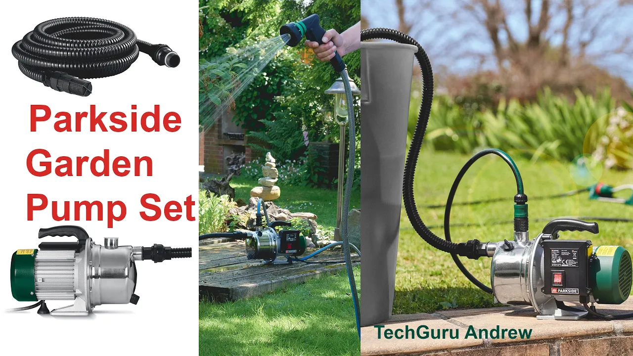 Parkside Garden Pump Set PGPS 1100 B1 TESTING