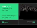 Displaying Data with QML D with QML