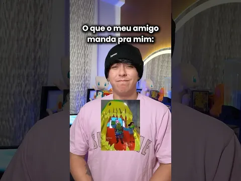 O que eu mando pro meu amigo vs o que ele manda pra mim 😂