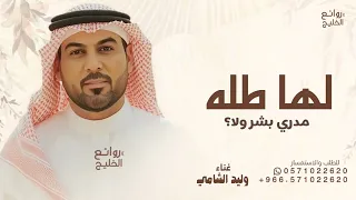 مدري بشر ولا كومه حلا بسله   وليد الشامي   اغنيه نوره لها طله الرياض والحله بدون حقوق  دندنها